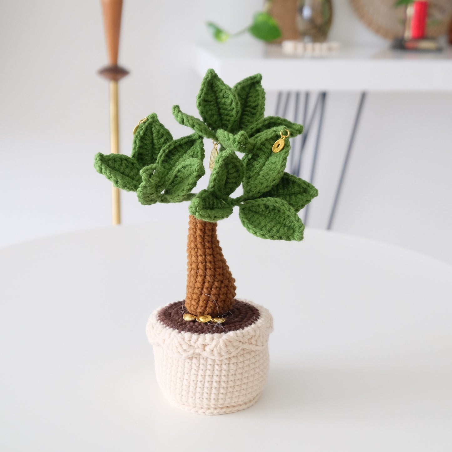 Handmade Crochet Money Tree Pot πΏπ°β¨