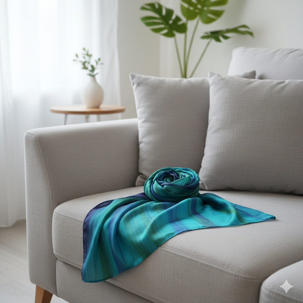 Silk Scarves and Accessories