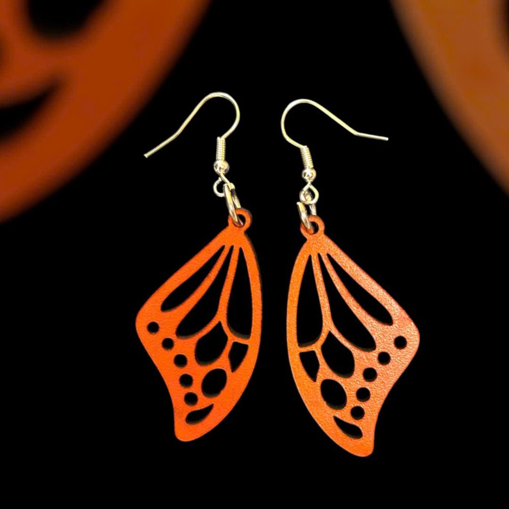Handmade Real Leather Earrings – stylist designs