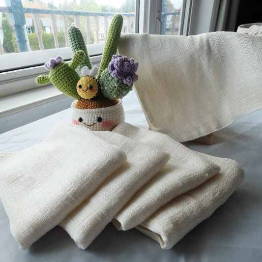 Handy Silk 100% Mulberry Silk Face Towels
