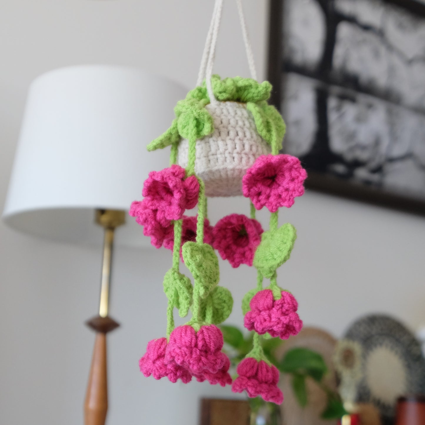 Cozy Crochet Hanging Flower Basket | Everlasting Bellflowers 🌸✨