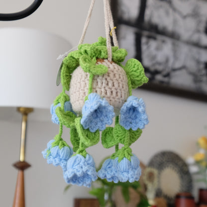 Cozy Crochet Hanging Flower Basket | Everlasting Bellflowers 🌸✨