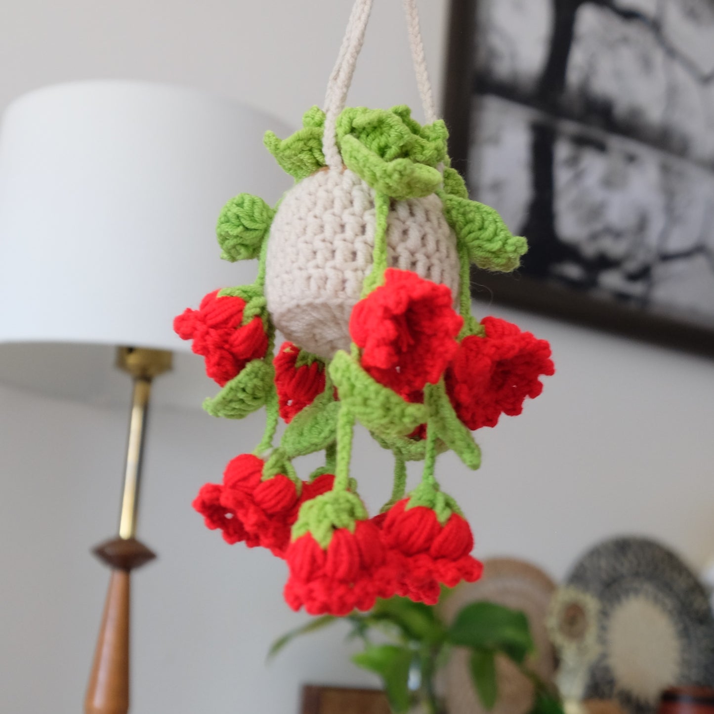 Cozy Crochet Hanging Flower Basket | Everlasting Bellflowers 🌸✨