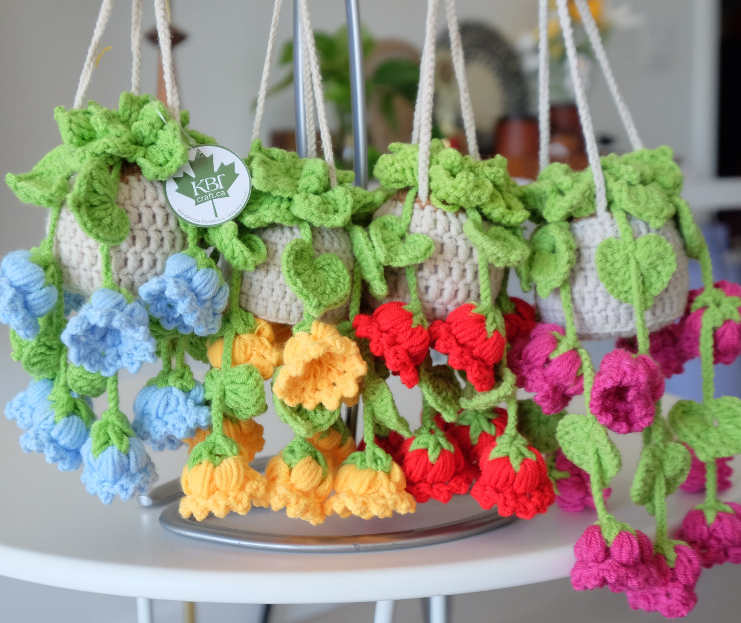 Cozy Crochet Hanging Flower Basket | Everlasting Bellflowers 🌸✨