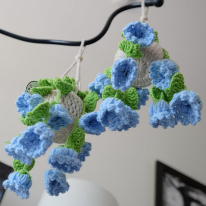 Cozy Crochet Hanging Flower Basket | Everlasting Bellflowers 🌸✨