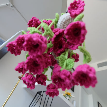 Cozy Crochet Hanging Flower Basket | Everlasting Bellflowers 🌸✨