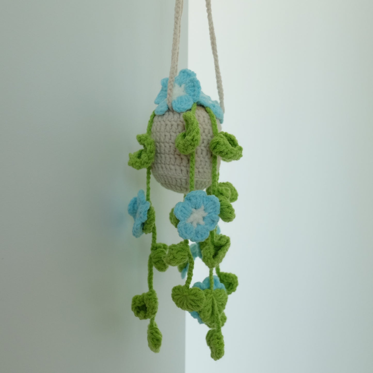 Cozy Crochet Hanging Flower &amp; Vine Baskets | Everlasting Cascading Blooms 🌿🌸