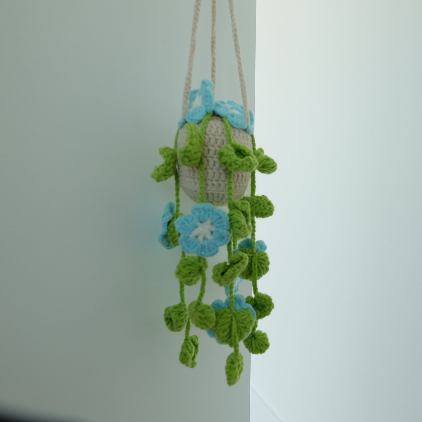 Cozy Crochet Hanging Flower &amp; Vine Baskets | Everlasting Cascading Blooms 🌿🌸