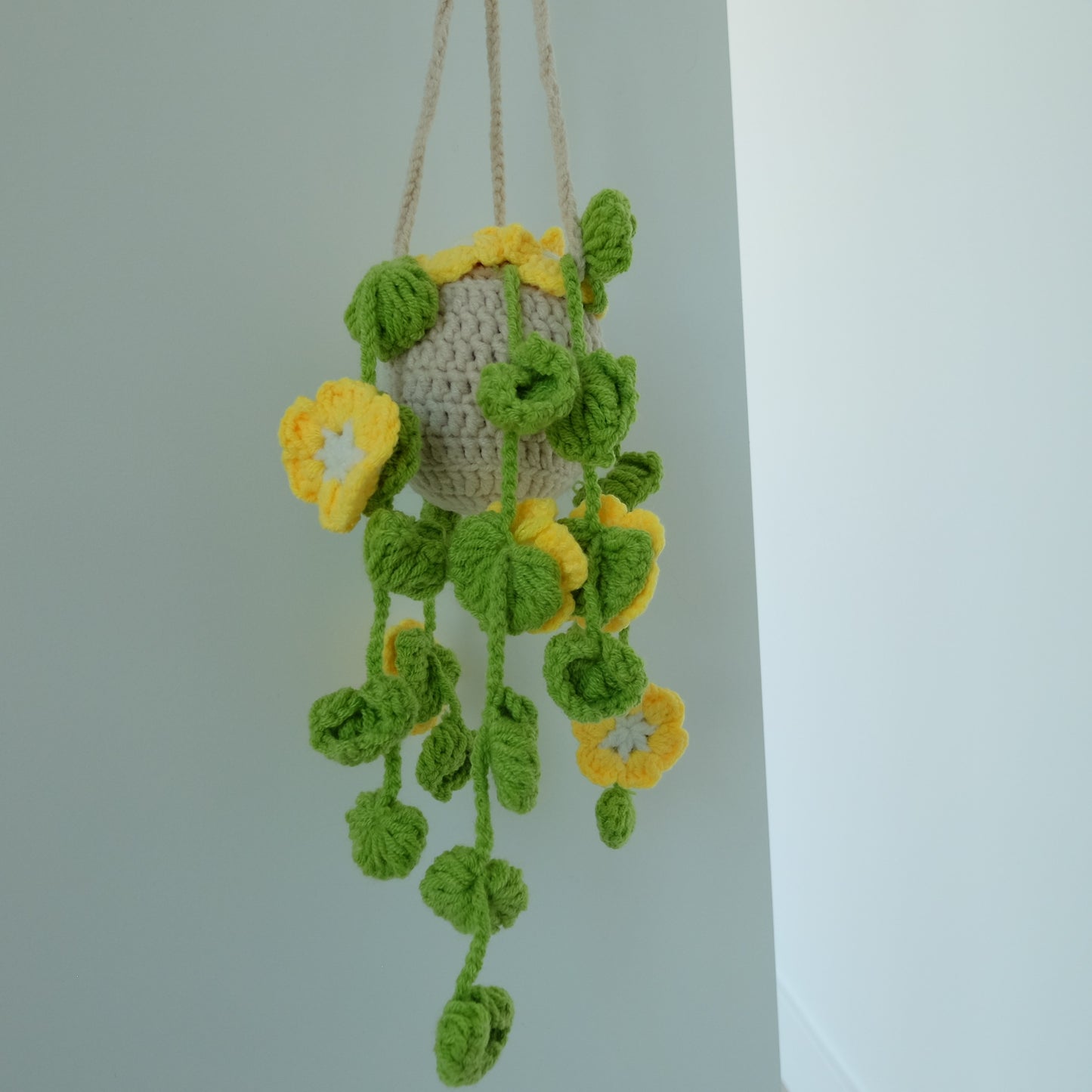 Cozy Crochet Hanging Flower &amp; Vine Baskets | Everlasting Cascading Blooms 🌿🌸