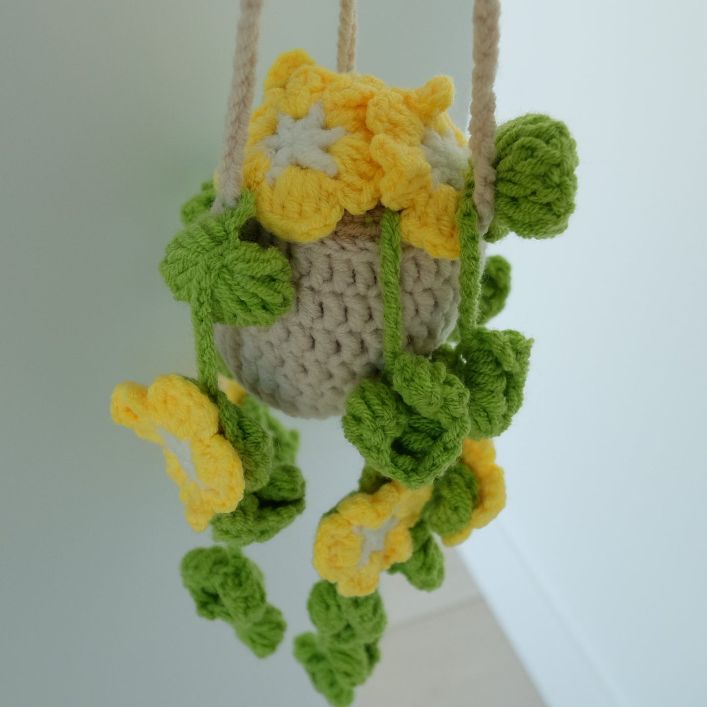 Cozy Crochet Hanging Flower &amp; Vine Baskets | Everlasting Cascading Blooms 🌿🌸