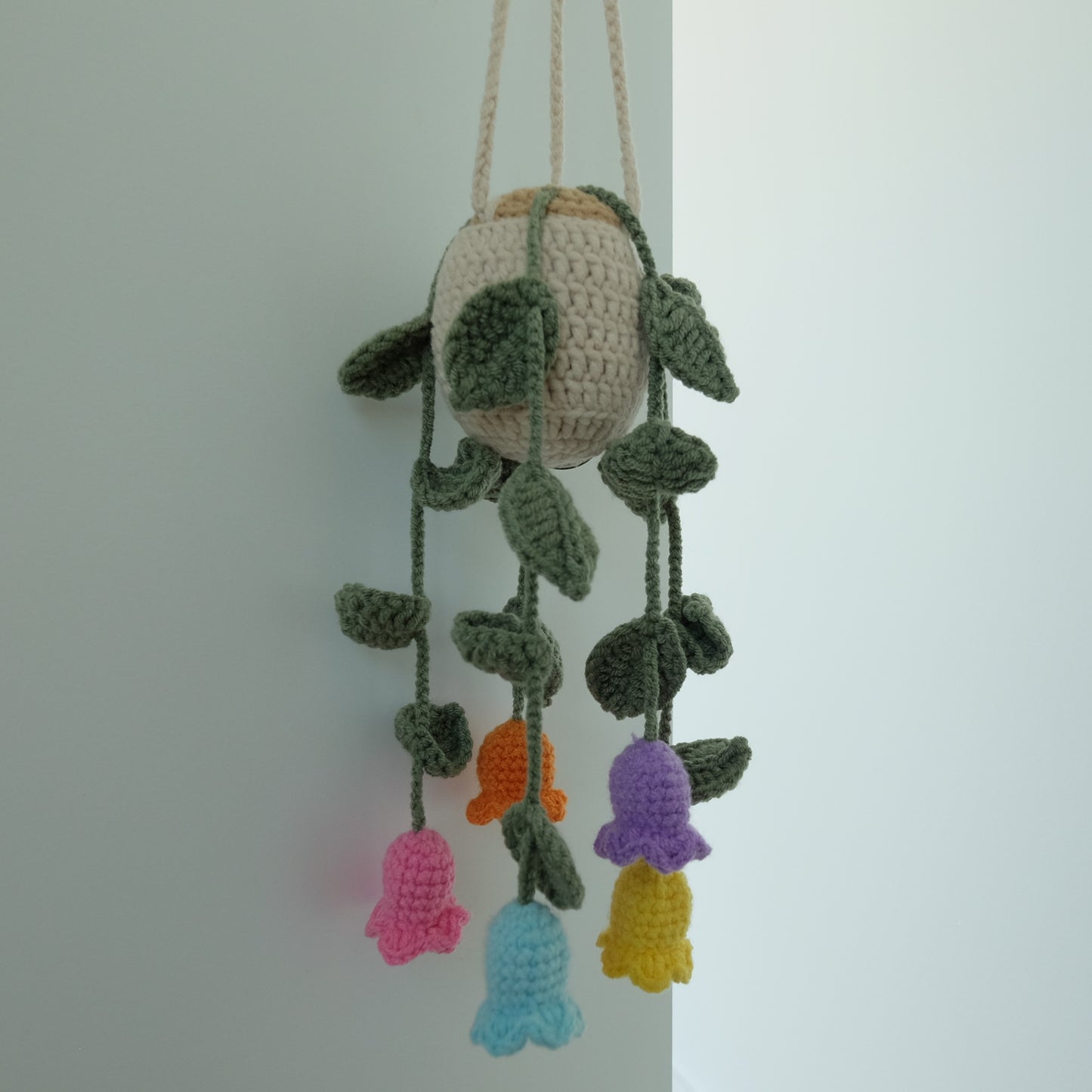 Cozy Crochet Hanging Lily &amp; Bellflower Baskets | Everlasting Cascading Blooms 🌿🔔