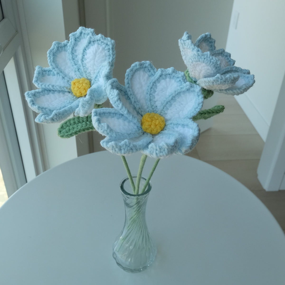 Handmade Crochet Daisy / Cosmos Stems 🌼