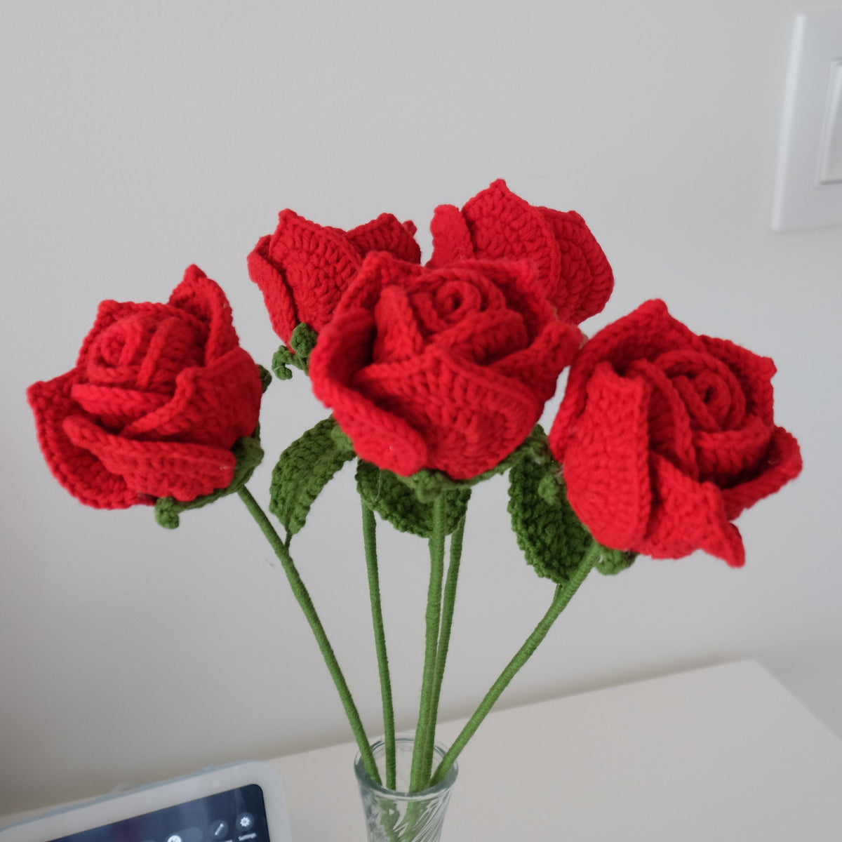 Everlasting Handmade Crochet Roses 🌹