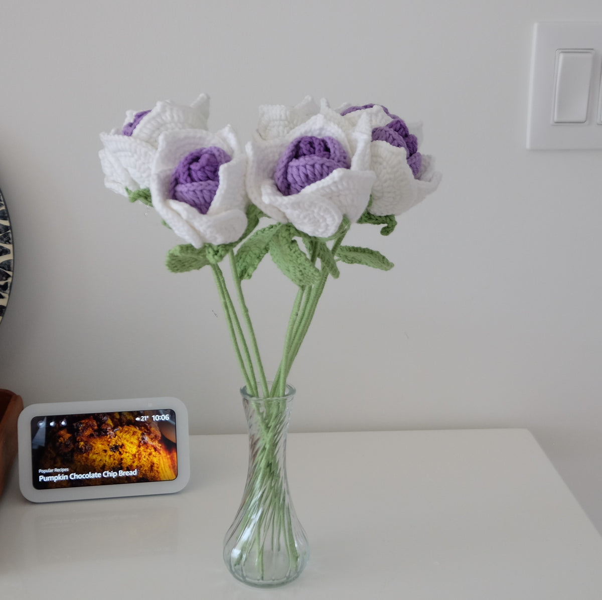 Everlasting Handmade Crochet Roses
