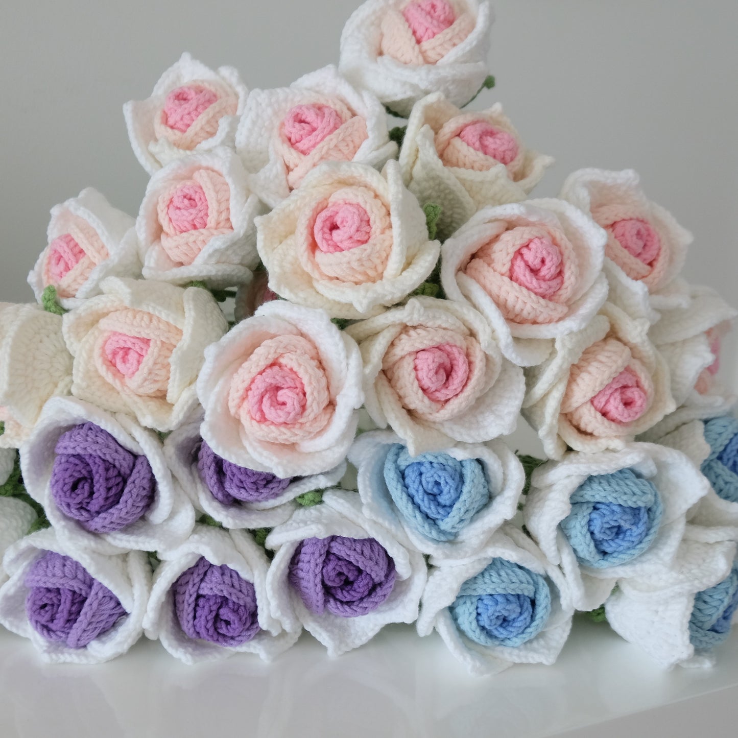 Everlasting Handmade Crochet Roses
