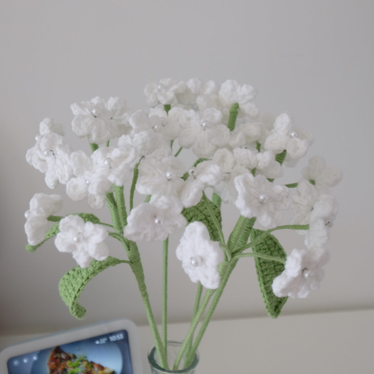 Everlasting Handmade Crochet Flower Stems - Multi-Stem Clusters