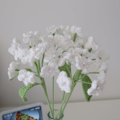 Everlasting Handmade Crochet Flower Stems - Multi-Stem Clusters