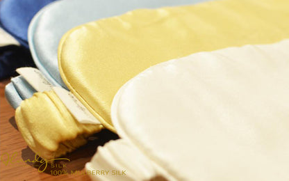 Luxury Pure Silk Sleep Mask – Ultra-Soft Eye Mask for Uninterrupted Sleep (Mulberry Silk)