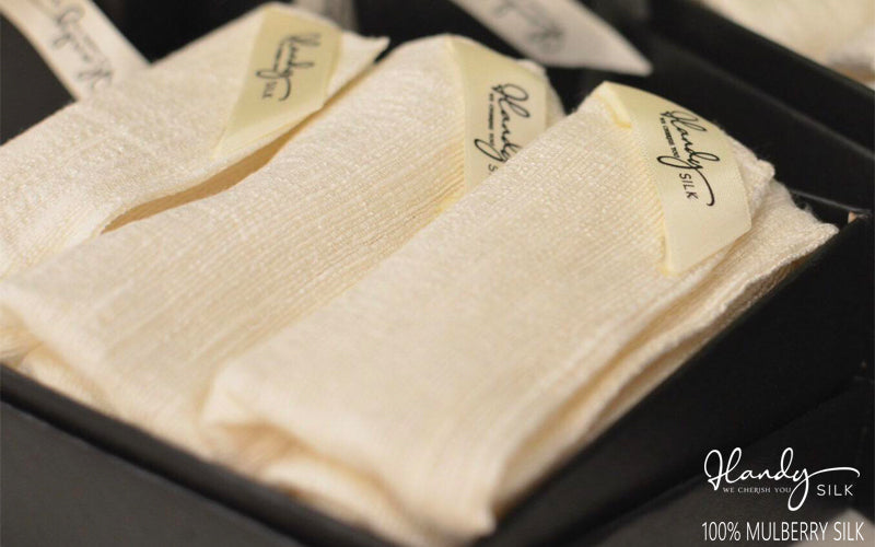 Handy Silk 100% Mulberry Silk Face Towels